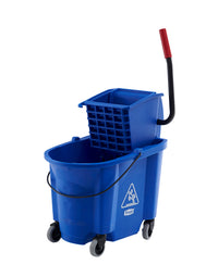 BALDE CON ESCURRIDOR ANTISPLASH MAX 33L - AZUL