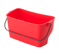 BALDE PARA ELEMENTOS DE LIMPIEZA - ROJO