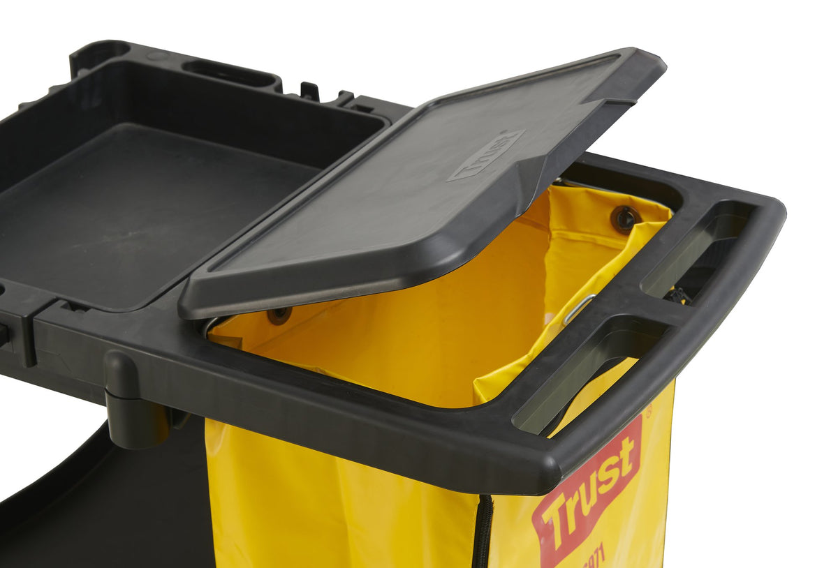 TAPA PLASTICA PARA LA BOLSA DE RESIDUOS - NEGRO