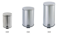 PAPELERA DE PEDAL EN ACERO INOXIDABLE 7 LT