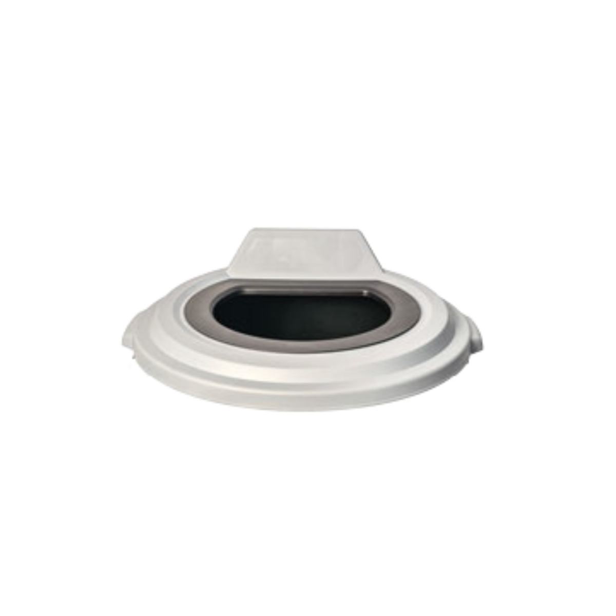 ARO CIRCULAR CON SUB TAPA INTERIOR PARA CONT. 121 L - NEGRO