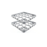 BASE RACK DE 16 CON 1 EXTENSION - GRIS