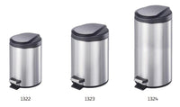 PAPELERA DE PEDAL EN ACERO INOXIDABLE 30 LT