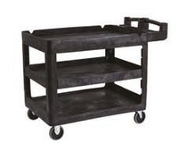 CARRO UTILITARIO BITBAR 2 ESTANTES 230 KG - NEGRO