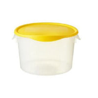 CONTENEDOR REDONDO S/T DE 7.6 LT EN PP - TRANSPARENTE