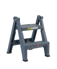ESCALERA DE 2 PELDAÑOS - NEGRO