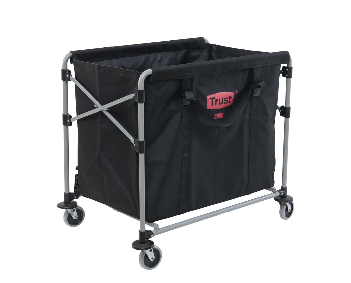 CARRO PLEGABLE PARA ROPAS - GRIS