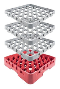 BASE RACK DE 36 CON 1 EXTENSION - GRIS