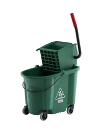 BALDE CON ESCURRIDOR ANTISPLASH 33 L - VERDE